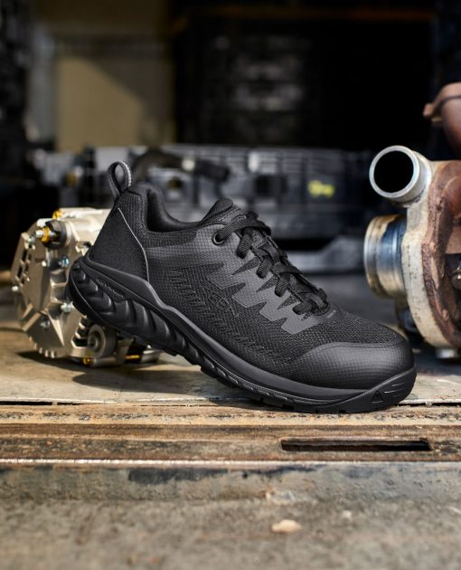 Men's Arvada ESD Work Sneaker (Carbon Toe)  |  Black/Black - Image 9