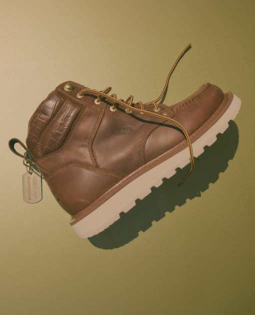 Men's Cincinnati 6 Boot (Soft Toe) x Noon Goons   |  Leather Brown/Off White - Image 9