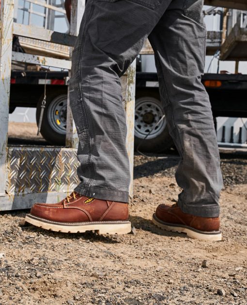 Men's Cincinnati 6 Waterproof 90° Heel Boot (Carbon Toe)  |  Belgian/Sandshell - Image 8