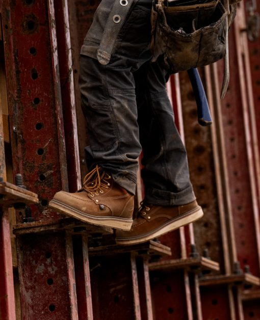 Men's Liberty 6 Boot (Soft Toe)  |  Leather Brown/Birch - Image 9