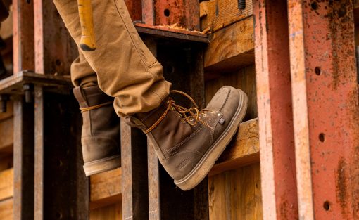 Men's Liberty 8 Waterproof Boot (Carbon Toe)  |  Leather Brown/Gum - Image 7