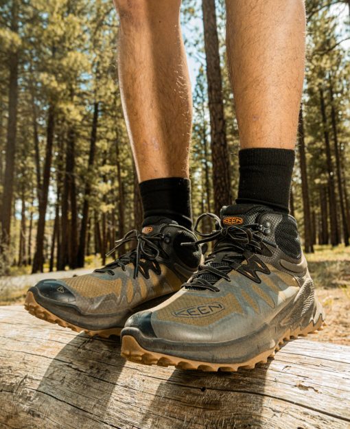 Men's Zionic Waterproof Hiking Boot  |  Brindle/Bright Marigold - Image 8