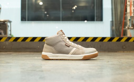 Men's Kenton Mid Work Shoe (Carbon Toe)  |  Brindle/Gum - Image 7