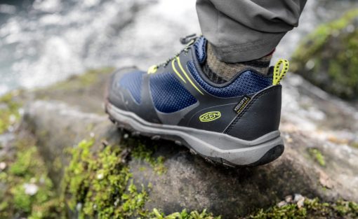 Little Kids' Wanduro Waterproof Shoe  |  Sky Captain/Evening Primrose - Image 7