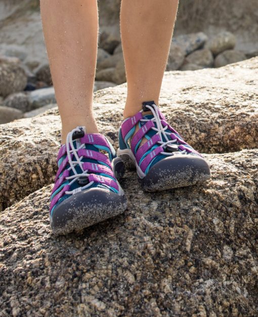 Big Kids' Newport Boundless Sandal  |  Legion Blue/Willowherb - Image 8