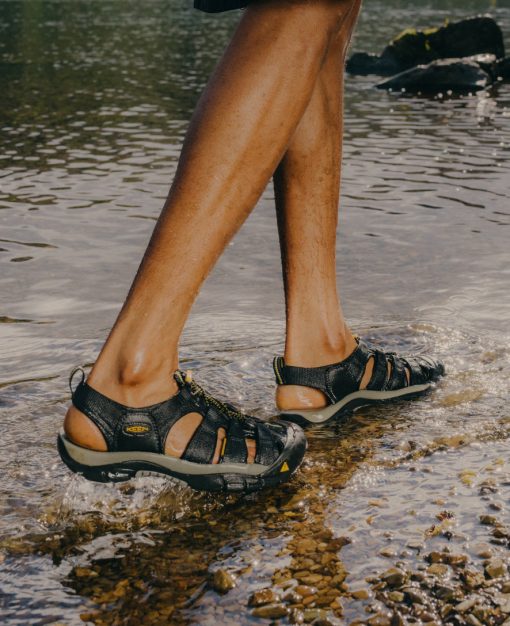 Men's Newport H2 Sandal  |  Black/Steel Grey - Image 8