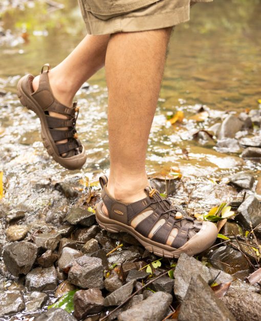 Men's Newport H2 Sandal  |  Monochrome/Navy - Image 8