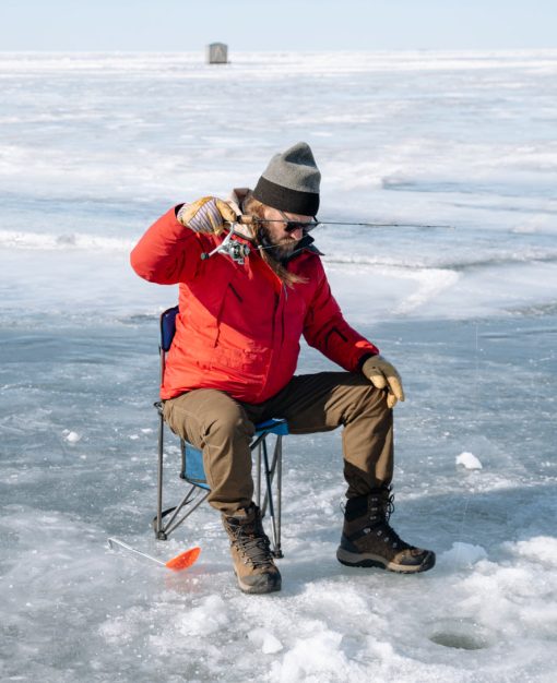 Men's Revel IV High Polar Waterproof Boot  |  Magnet/Red Carpet - Image 7