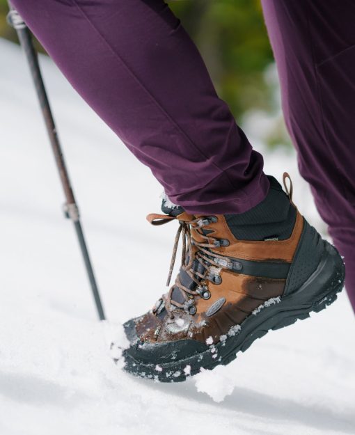 Men's Revel IV Polar Waterproof Boot  |  Bison/Orange Pepper - Image 9