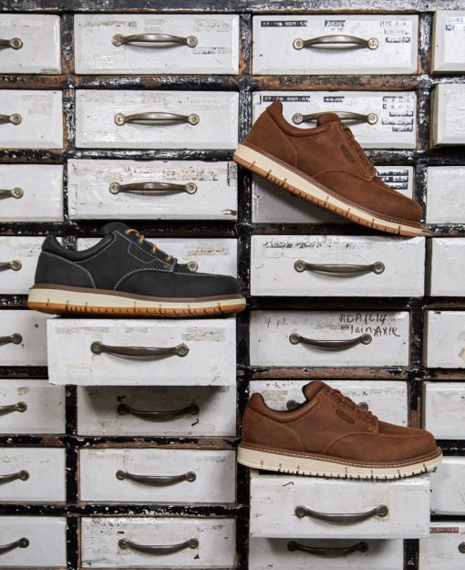 Men's San Jose Oxford (Aluminum Toe)  |  Gingerbread/Off White - Image 7