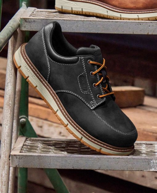 Men's San Jose Oxford (Aluminum Toe)  |  Gingerbread/Off White - Image 8