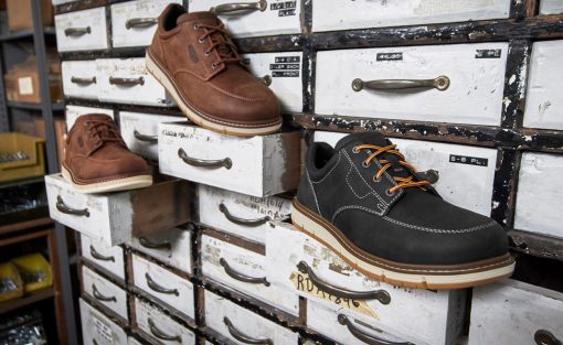 Men's San Jose Oxford (Aluminum Toe)  |  Gingerbread/Off White - Image 6