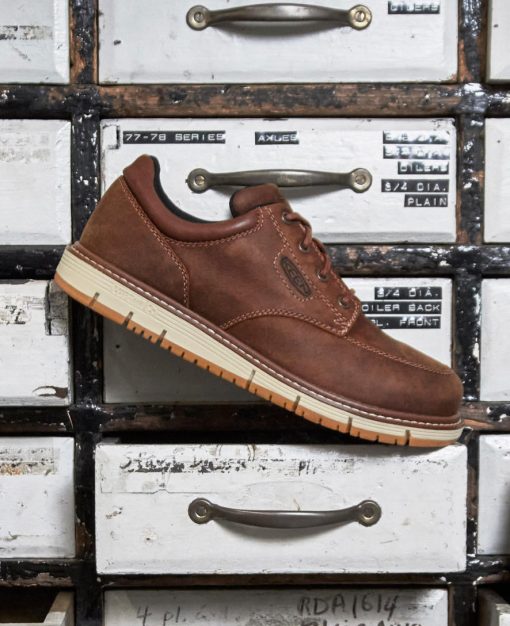 Men's San Jose Oxford (Soft Toe)  |  Gingerbread/Off White - Image 8