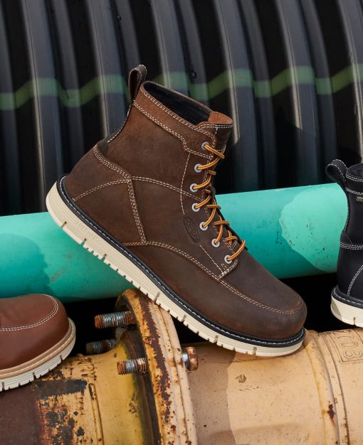 Men's San Jose 6 Boot (Soft Toe)  |  Gingerbread/Off White - Image 8