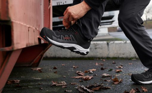 Men's Reno Waterproof (Carbon Toe)  |  Red Clay/Black - Image 7
