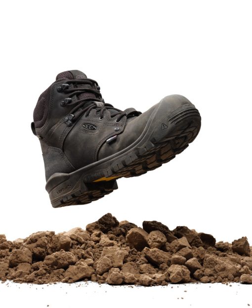 Men's Independence 6 Waterproof Boot (Soft Toe)  |  Black/Black - Image 8