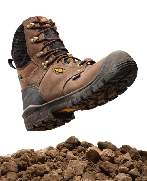 Men's Independence 8 Waterproof Boot (Carbon Toe)  |  Dark Earth/Black - Image 7
