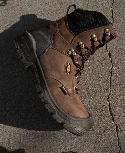 Men's Independence 8 Insulated Waterproof Boot (Carbon Toe)  |  Dark Earth/Black - Image 9