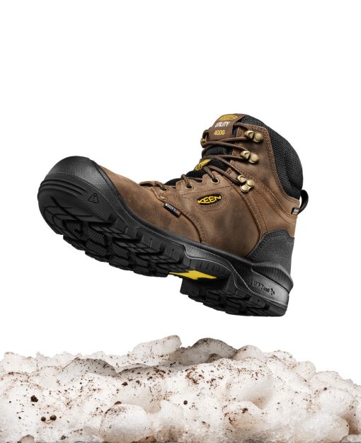 Men's Independence 6 Insulated Waterproof Boot (Carbon Toe)  |  Dark Earth/Black - Image 9
