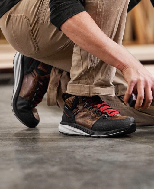 Men's Red Hook Waterproof Boot (Soft Toe)  |  Tobacco/Black - Image 7