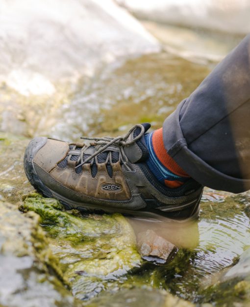 Men's Targhee III Waterproof  |  Bungee Cord/Black - Image 8
