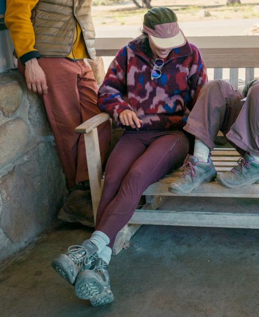 Women's Targhee III Waterproof Mid  |  Weiss/Boysenberry - Image 7