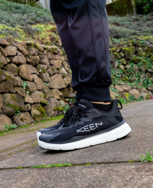 Men's WK450 Walking Shoe  |  Black/Star White - Image 8