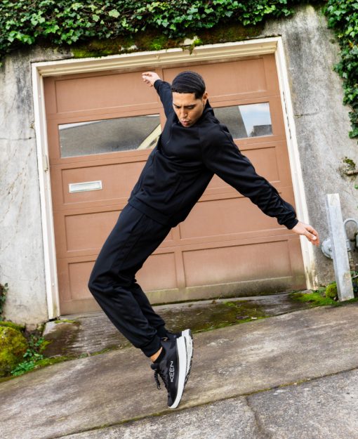 Men's WK450 Walking Shoe  |  Black/Star White - Image 9