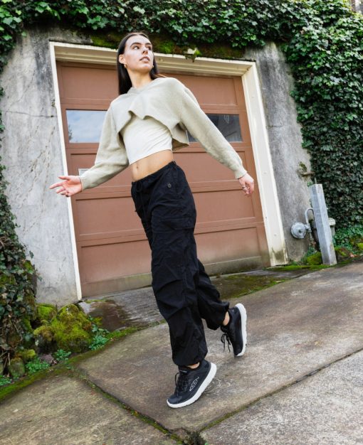 Women's WK450 Walking Shoe  |  Black/Star White - Image 8