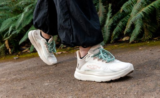 Women's WK450 Walking Shoe  |  Birch/Peach Parfait - Image 7