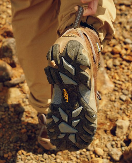 Women's Targhee II Waterproof Mid  |  Slate Black/Flint Stone - Image 6
