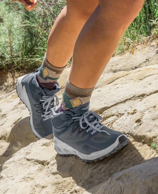 Women's Zionic Waterproof Hiking Boot  |  Steel Grey/Magnet - Image 8