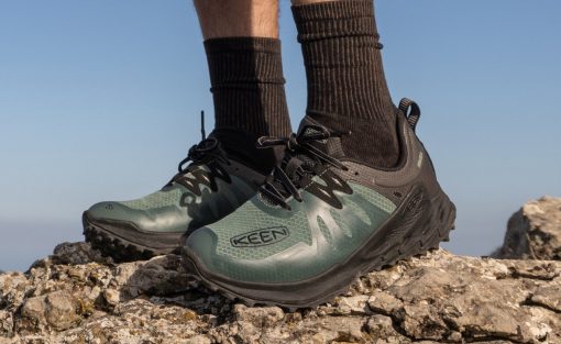 Men's Zionic Waterproof Hiking Shoe  |  Dark Forest/Black - Image 7
