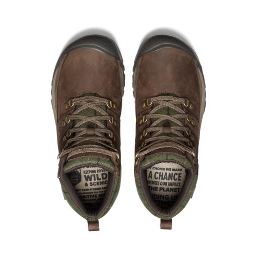 Women's Kaci III Winter Waterproof Boot  |  Dark Earth/Green Plaid - Image 4