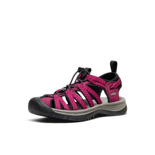 Women's Whisper  |  Beaujolais/Black - Image 3