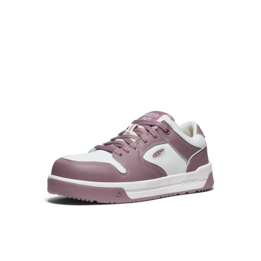 Women's Overton Work Shoe (Carbon Toe)  |  Toadstool/Star White - Image 3