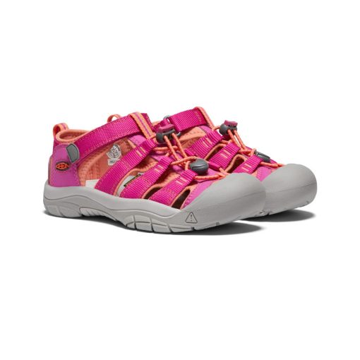 Big Kids' Newport H2  |  Verry Berry/Fusion Coral - Image 2