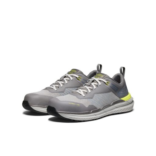 Men's Speedworks ESD Work Sneaker (Carbon Toe)  |  Steel Grey/Vintage Indigo - Image 2