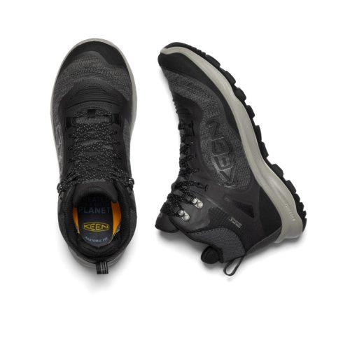Women's Terradora Flex Waterproof Hiking Boot  |  Black/Steel Grey - Image 4