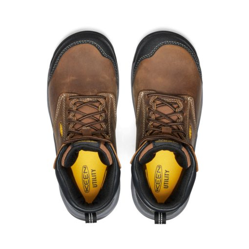 Women's Evanston 6 ESD Boot (Carbon Toe)  |  Bison/Black - Image 4