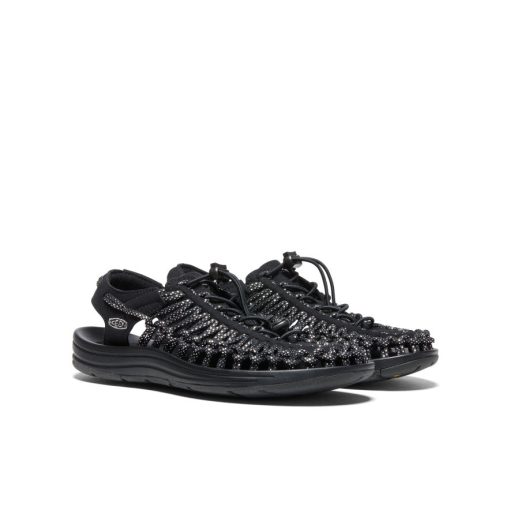 Women's UNEEK Sneaker  |  Black/Silver - Image 2