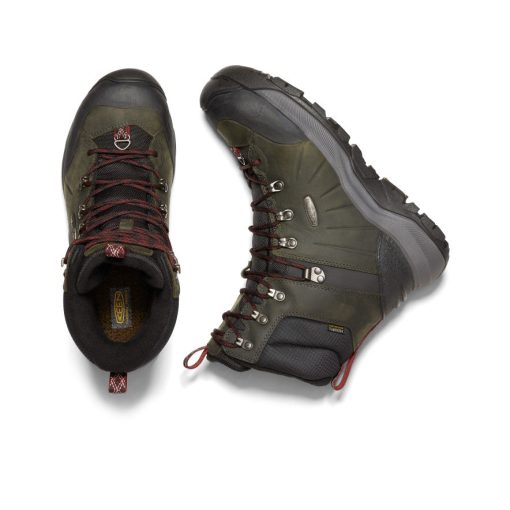 Men's Revel IV High Polar Waterproof Boot  |  Magnet/Red Carpet - Image 4