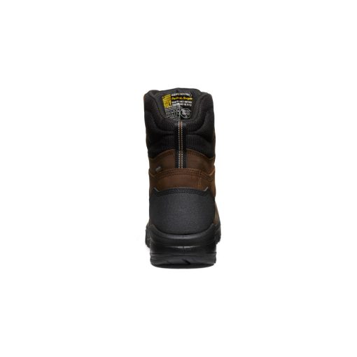 Men's Independence 8 Waterproof Boot (Soft Toe)  |  Dark Earth/Black - Image 5