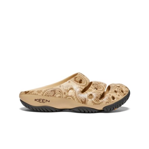 Men's Yogui Arts Clog x T.H.C.  |  Caffe Latte Paisley