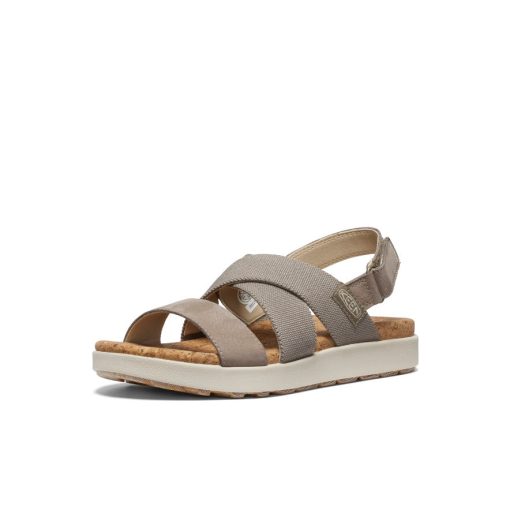 Women's Elle Criss Cross Sandal  |  Brindle/Birch - Image 3