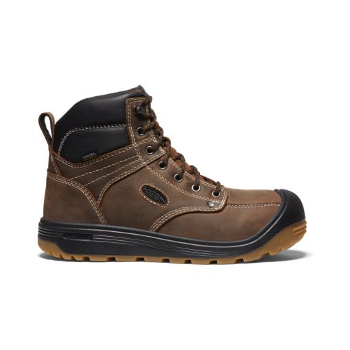 Men's Fort Wayne 6 Waterproof (Soft Toe)  |  Dark Earth/Gum - Image 10