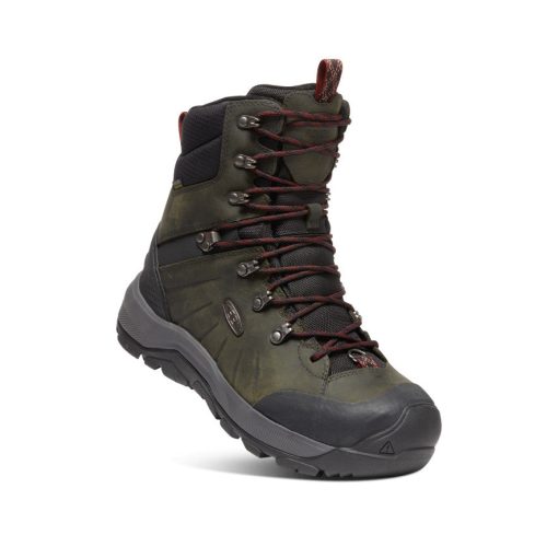 Men's Revel IV High Polar Waterproof Boot  |  Magnet/Red Carpet - Image 3
