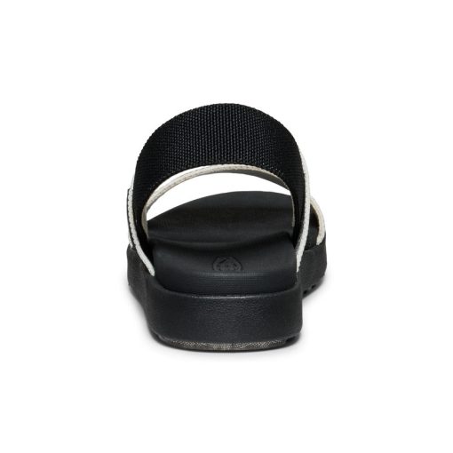 Women's Elle Backstrap Sandal  |  Black/Star White - Image 3