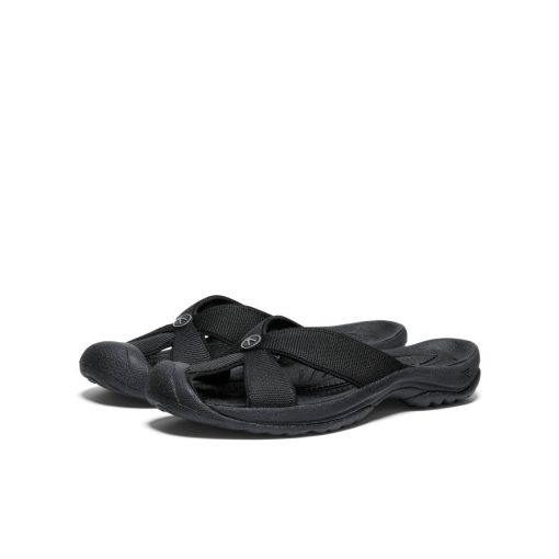 Women's Bali Slide Sandal  |  Black/Steel Grey - Image 2