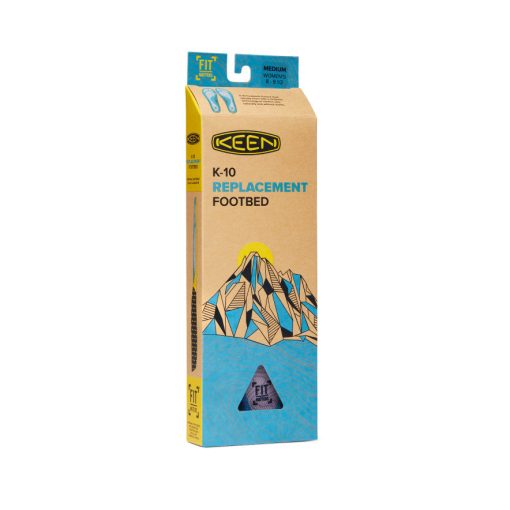 Women's Outdoor K-10 Replacement Insole  |  Ocean Blue - Image 5